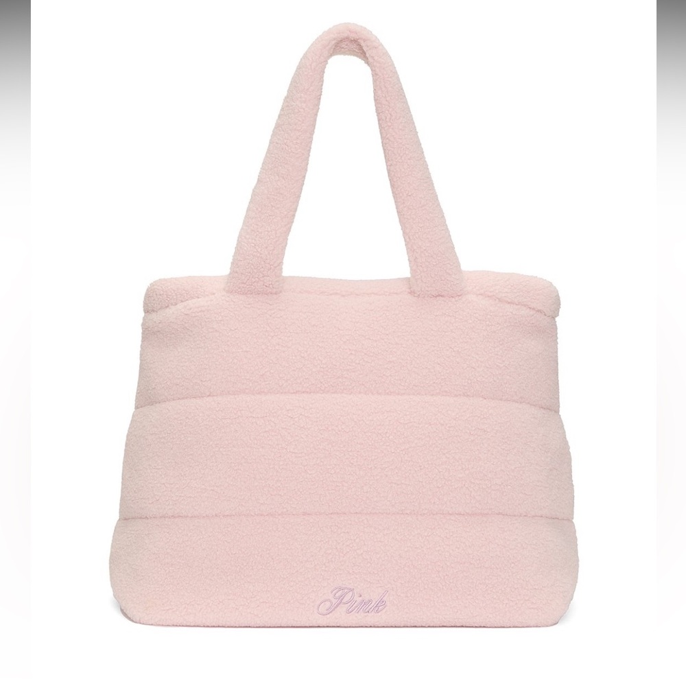 ✨NWT Victoria Secret PINK Cozy Plush Tote